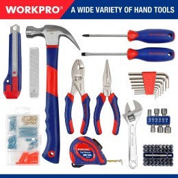 Tool kit for 12V cordless drill WORKPRO6